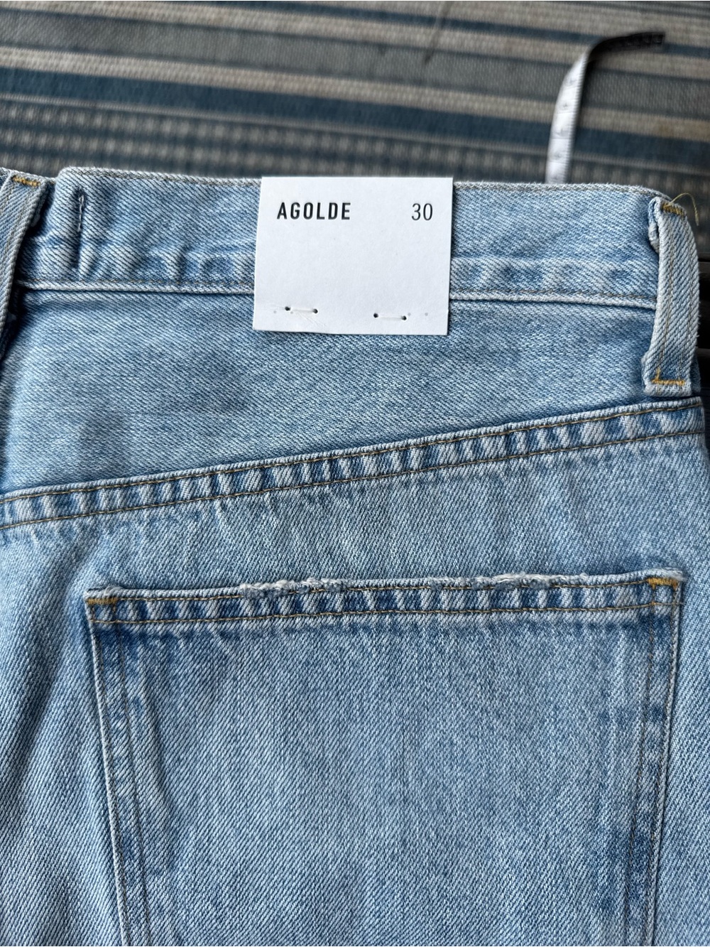 Agolde Criss Cross Upsized Jean - NWT - Picture 9 of 10